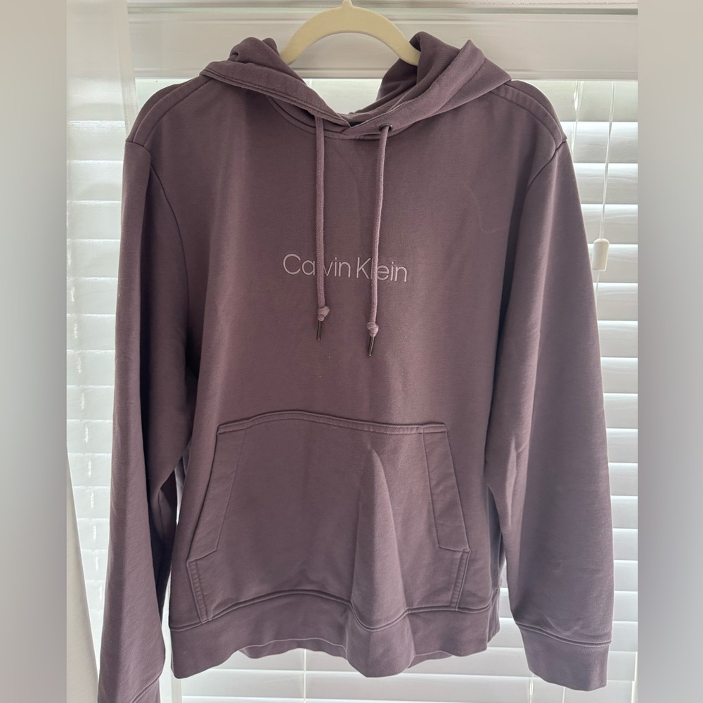 Calvin Klein Purple Hoodie